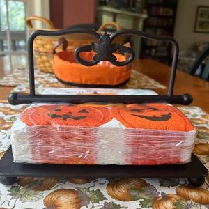 Longaberger wrought iron napkin holder